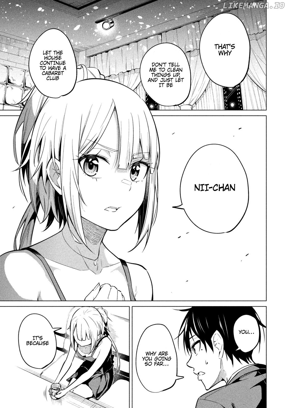 Home Cabaret ~Operation: Making a Cabaret Club at Home so Nii-chan Can Get Used to Girls chapter 2 - page 28