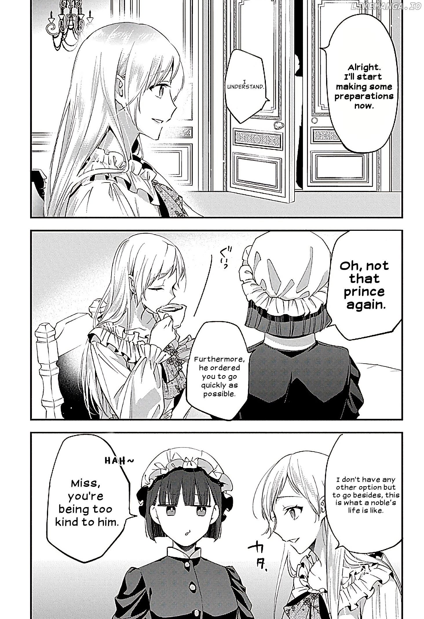 My Engagement With The Prince Was Cancelled So I Will Stop Pretending To Be a Fool chapter 1 - page 5