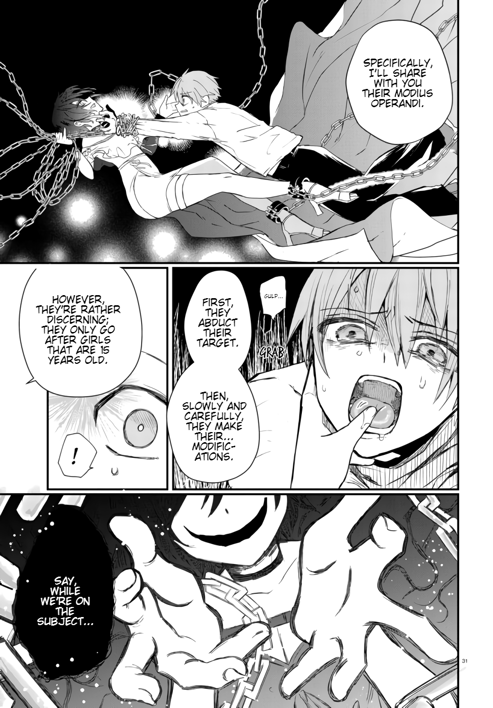 Murdist: Shikeishuu Kazami Tazuru chapter 1 - page 32