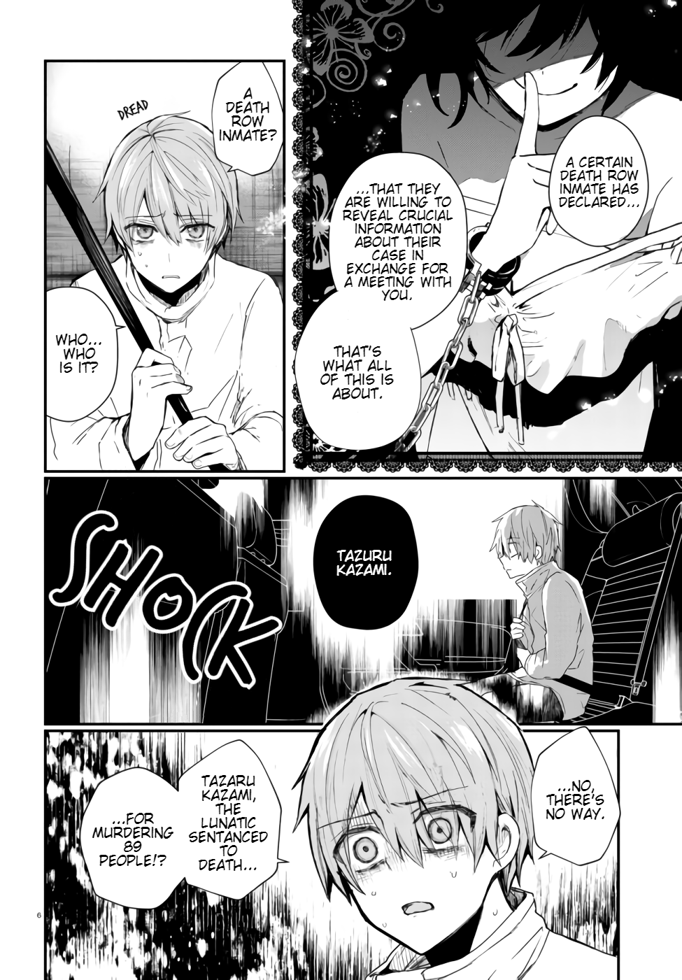 Murdist: Shikeishuu Kazami Tazuru chapter 1 - page 8