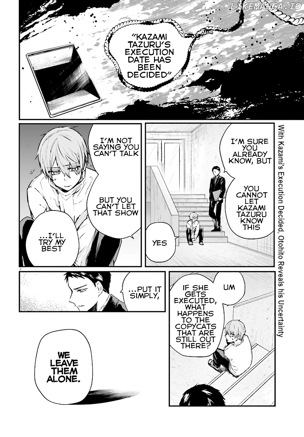 Murdist: Shikeishuu Kazami Tazuru chapter 10 - page 2