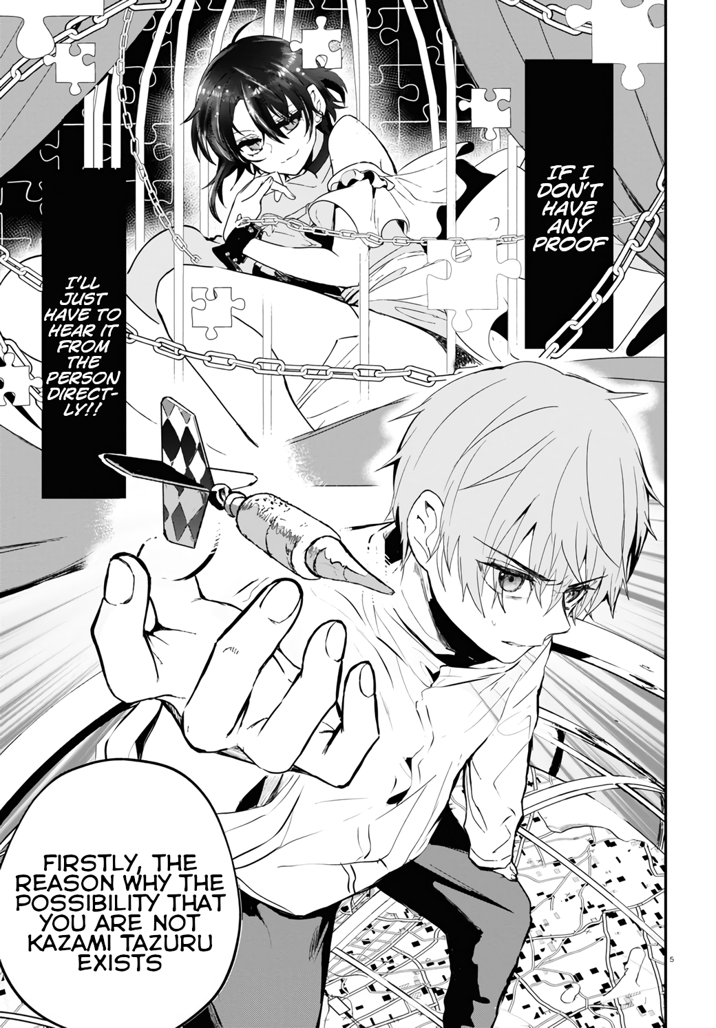 Murdist: Shikeishuu Kazami Tazuru chapter 13 - page 5