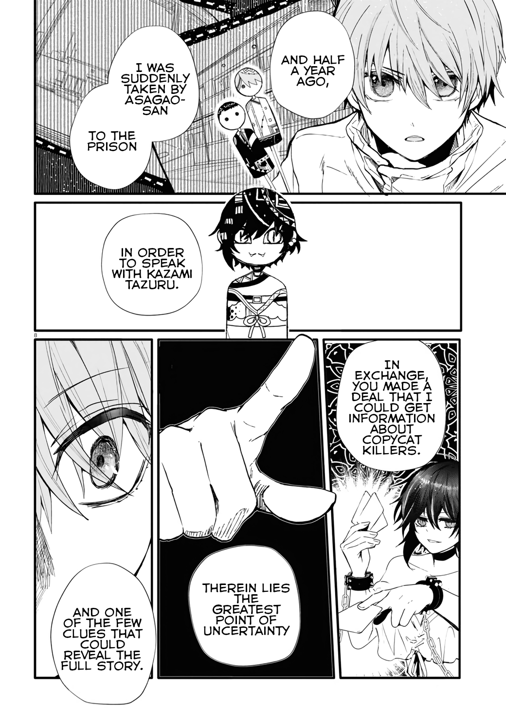 Murdist: Shikeishuu Kazami Tazuru chapter 13 - page 8
