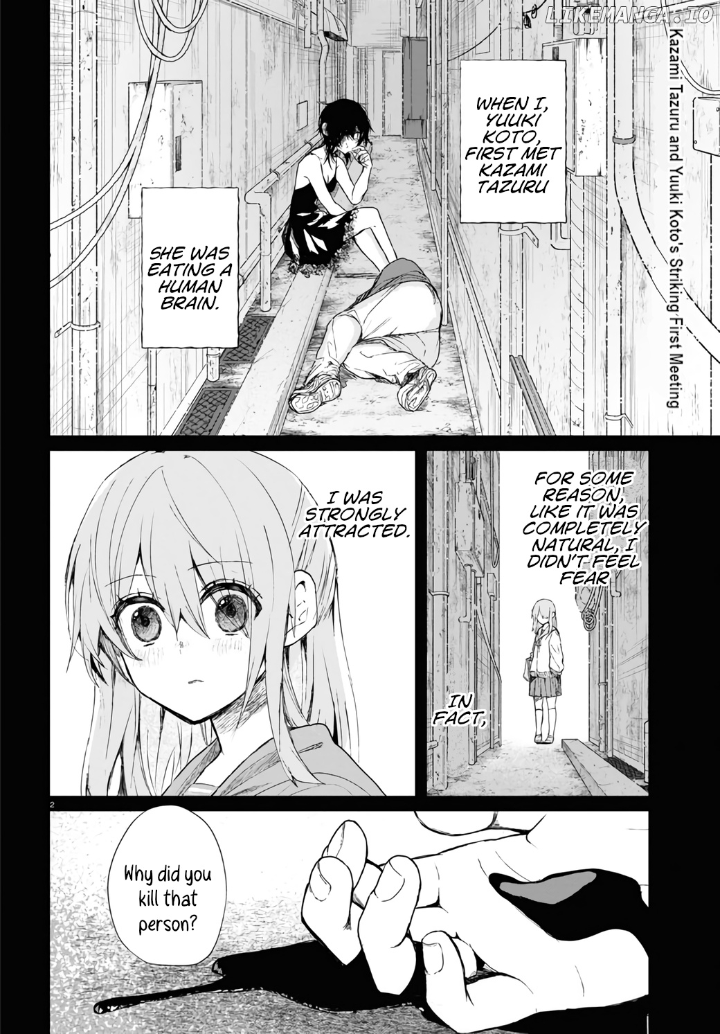 Murdist: Shikeishuu Kazami Tazuru chapter 14 - page 2