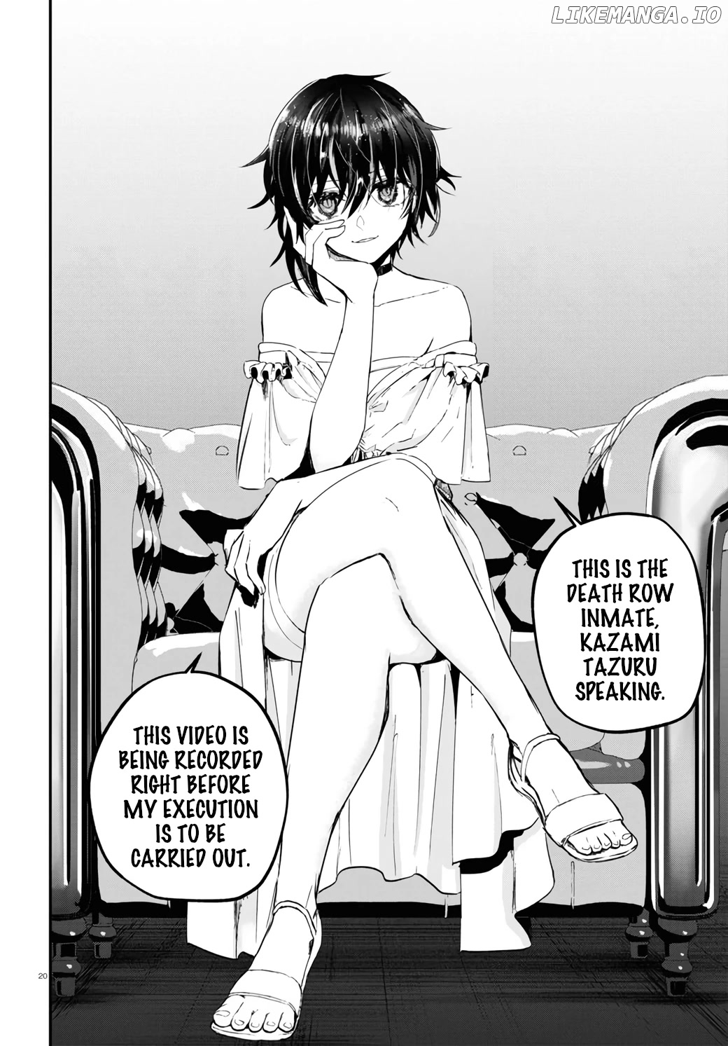 Murdist: Shikeishuu Kazami Tazuru chapter 16 - page 20