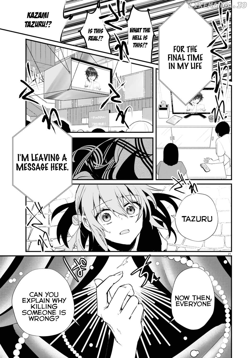Murdist: Shikeishuu Kazami Tazuru chapter 16 - page 21
