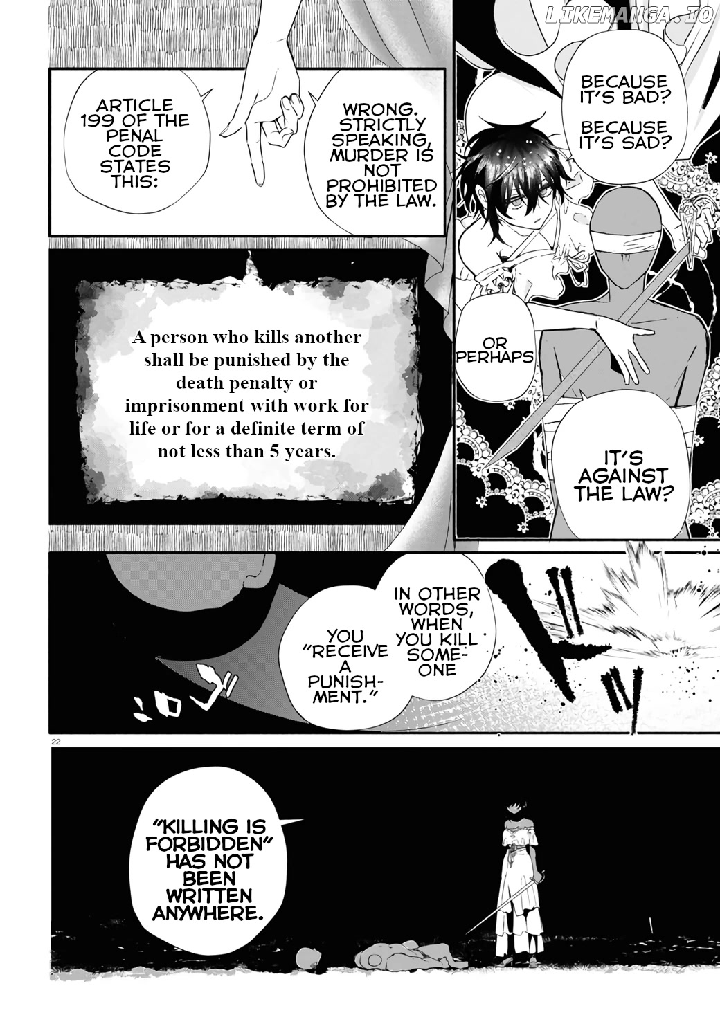 Murdist: Shikeishuu Kazami Tazuru chapter 16 - page 22