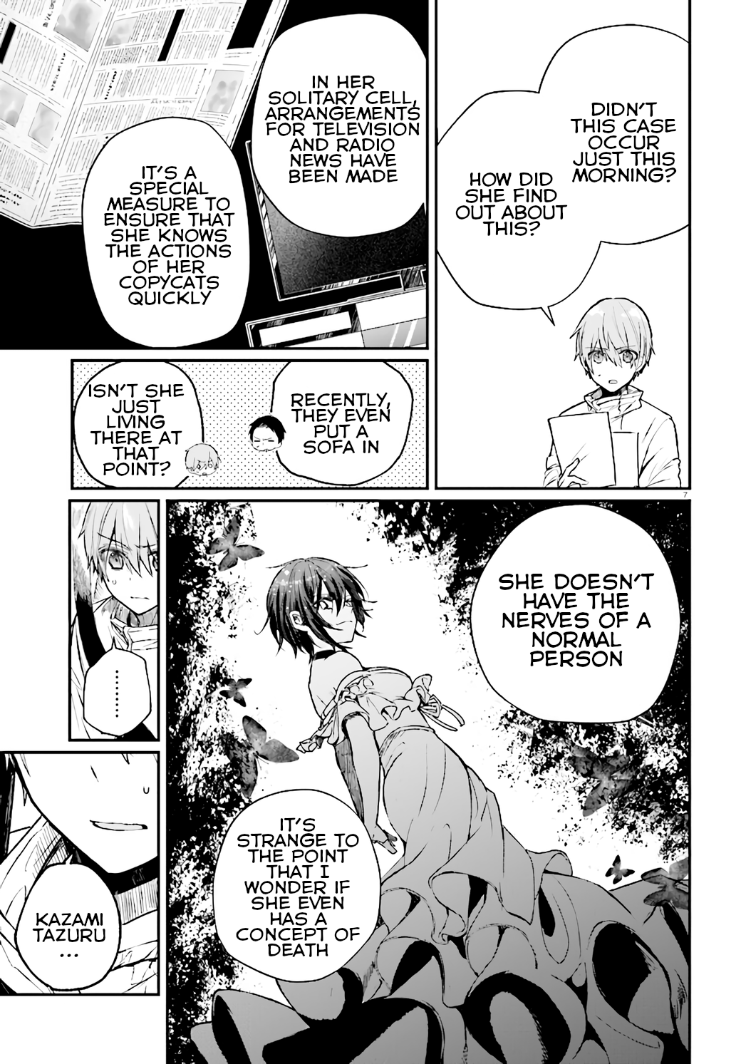 Murdist: Shikeishuu Kazami Tazuru chapter 6 - page 7