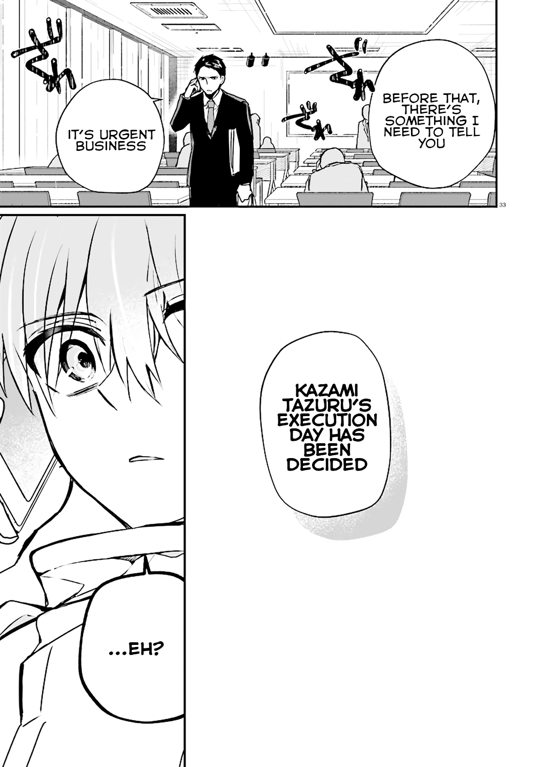 Murdist: Shikeishuu Kazami Tazuru chapter 9 - page 33