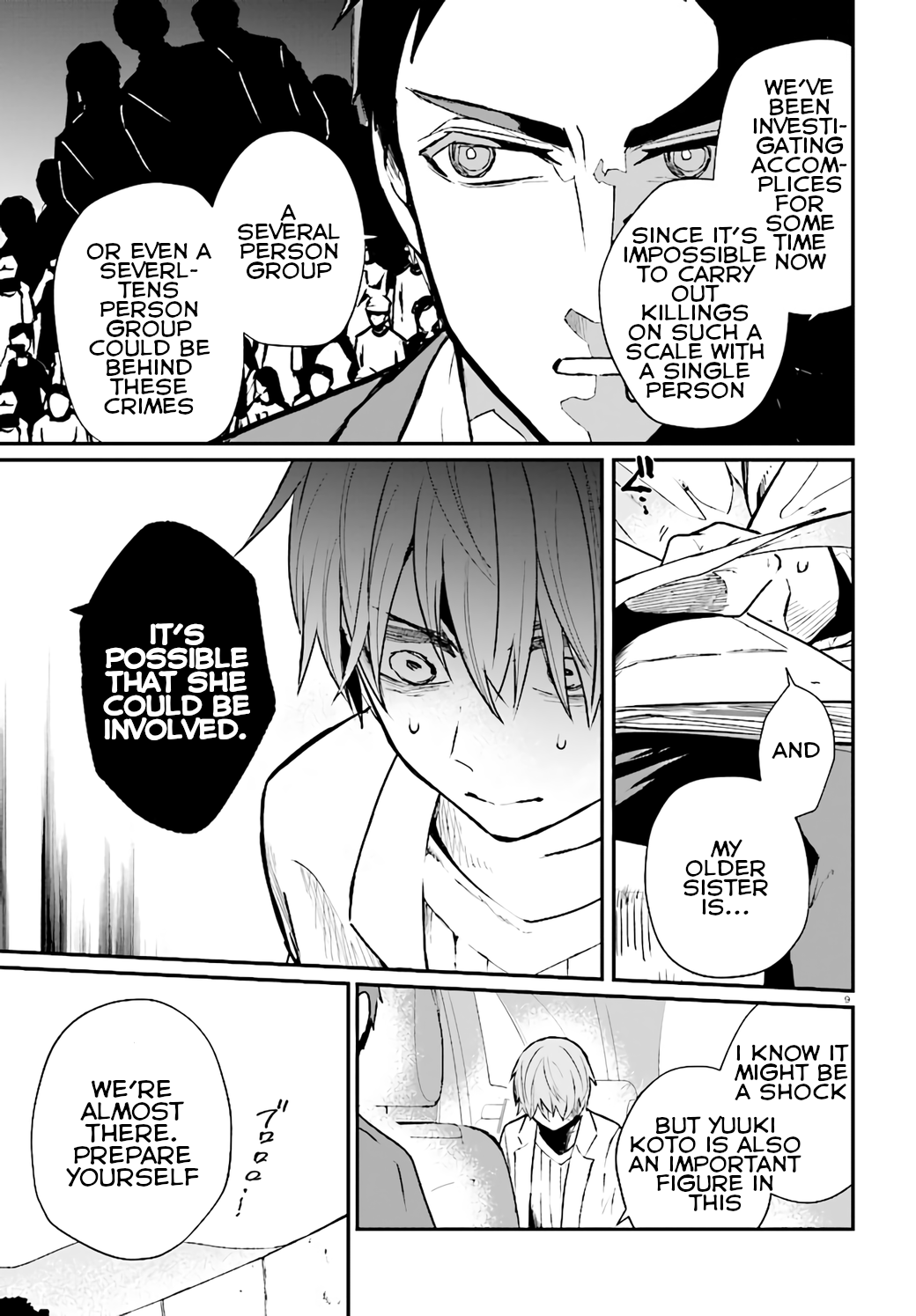 Murdist: Shikeishuu Kazami Tazuru chapter 9 - page 9