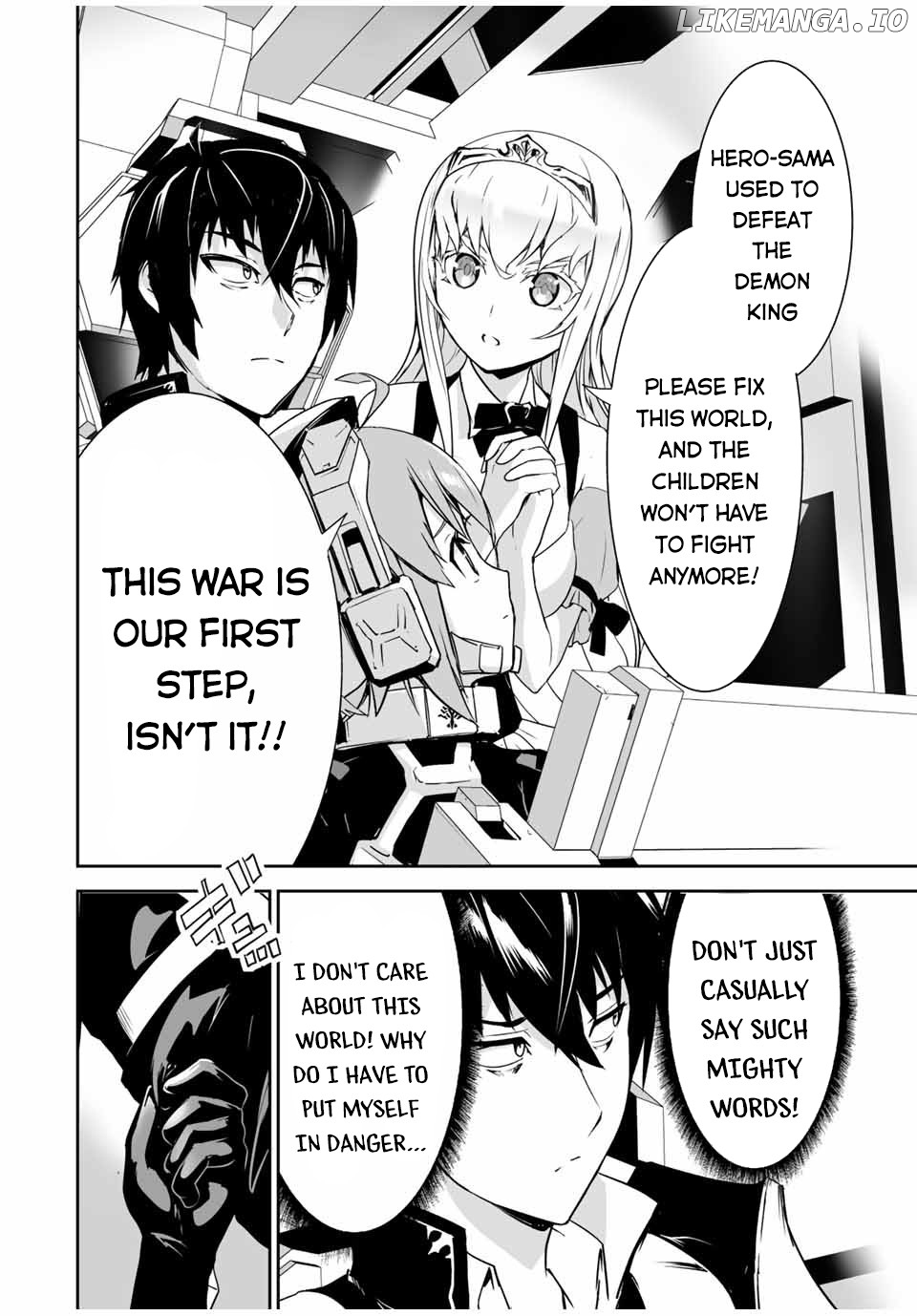 The "cool & Quiet" Hero Will Reluctantly Get Swept Away With The Mood chapter 4 - page 4