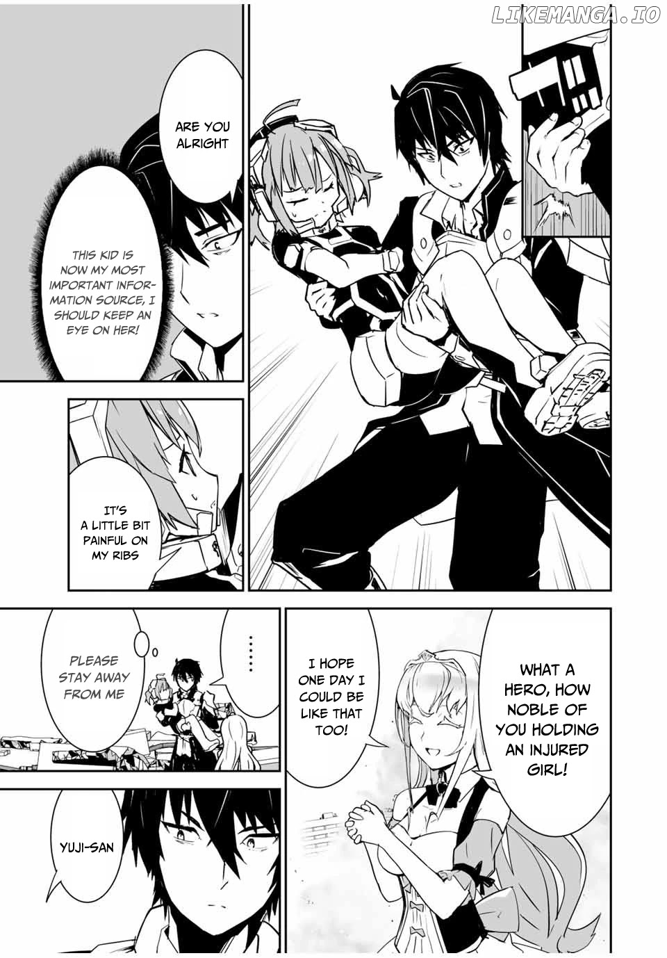 The "cool & Quiet" Hero Will Reluctantly Get Swept Away With The Mood chapter 3 - page 12