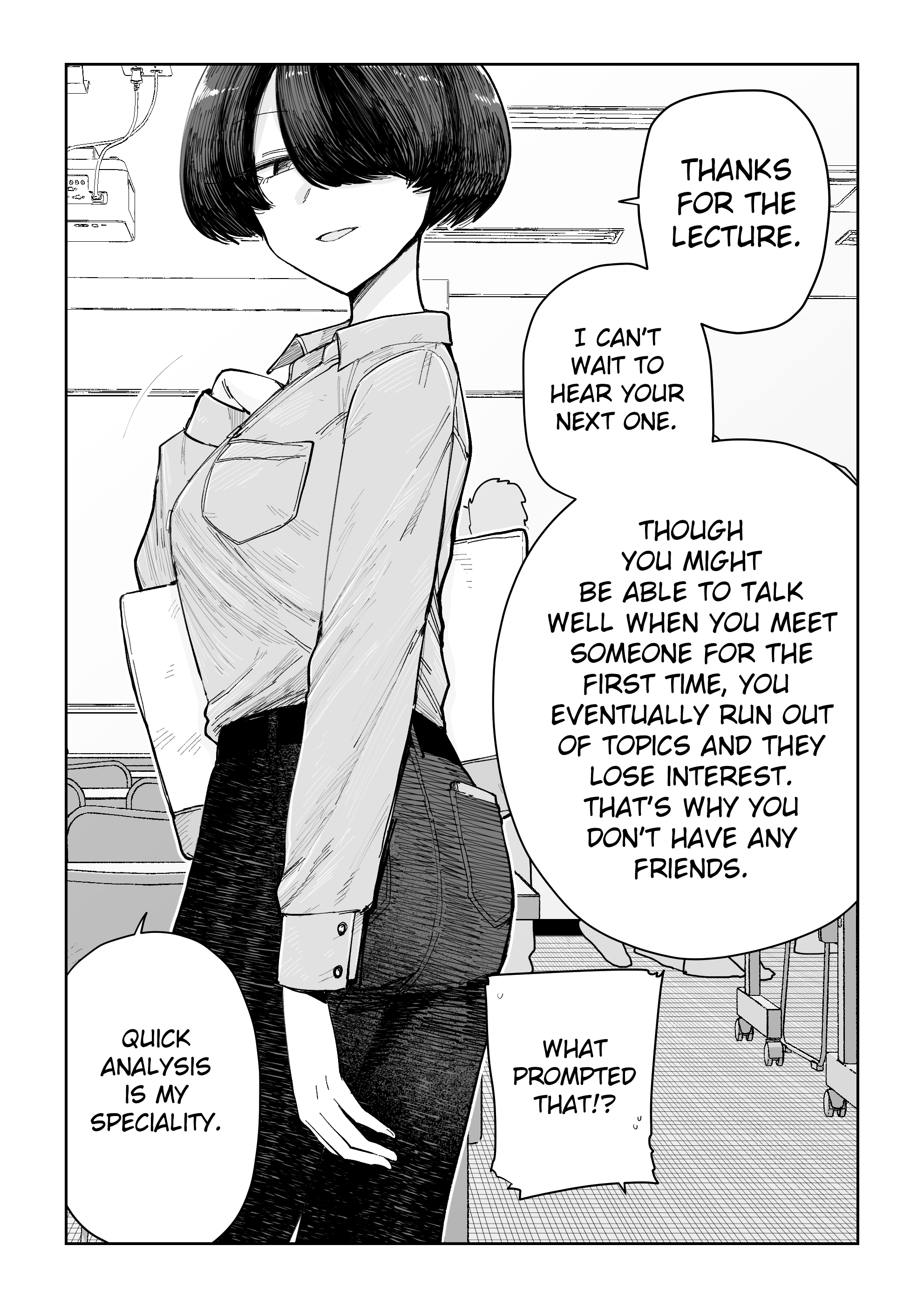 A Girl Who Has A Biased Opinion Of Me chapter 4 - page 1