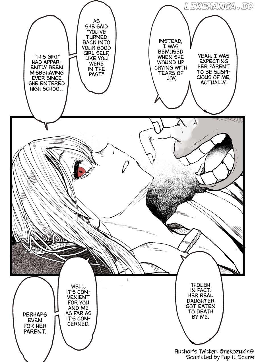 I'm Dating a Monster Who Devoured the Woman I Loved and Replaced Her chapter 8 - page 1