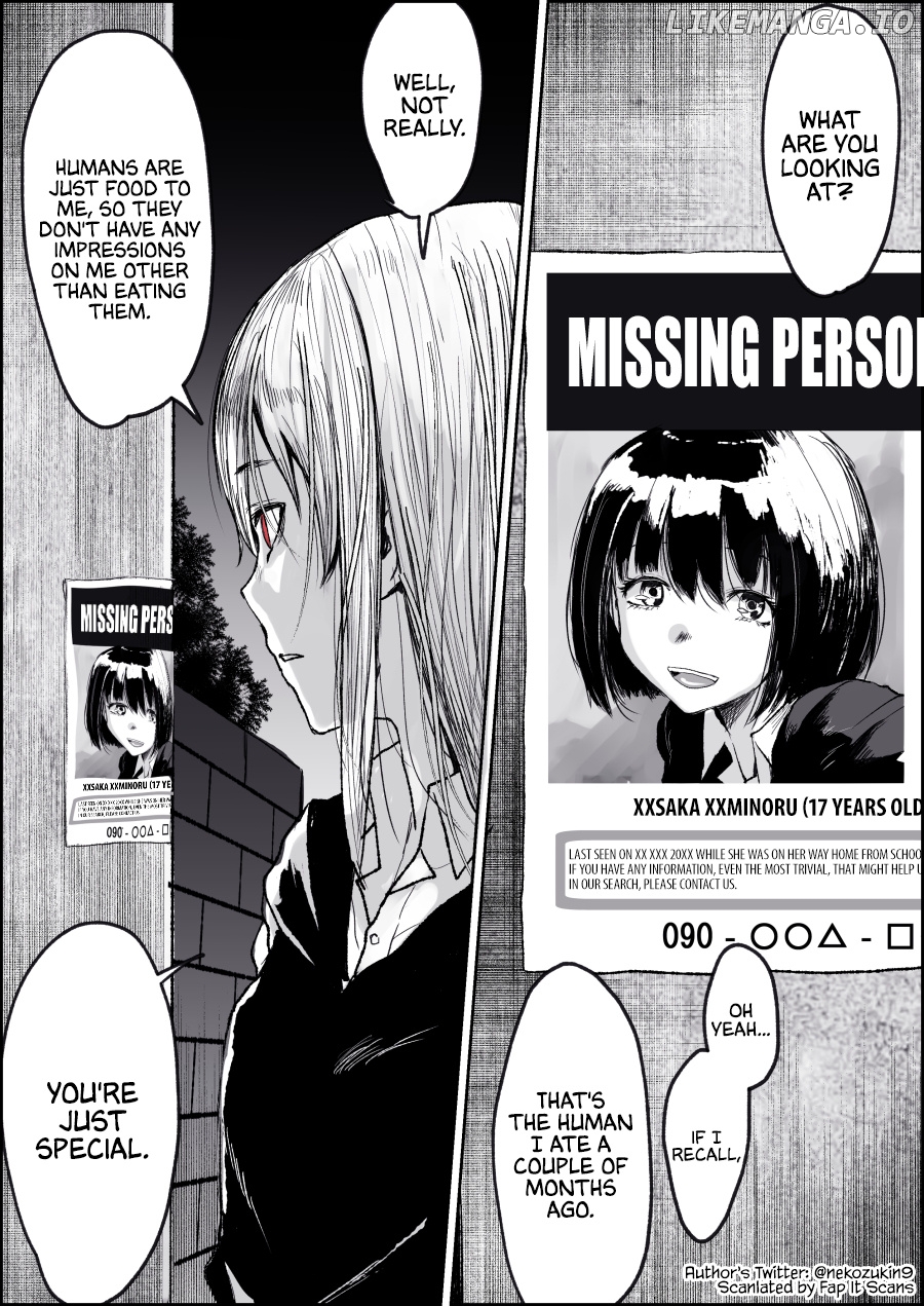 I'm Dating a Monster Who Devoured the Woman I Loved and Replaced Her chapter 9 - page 1