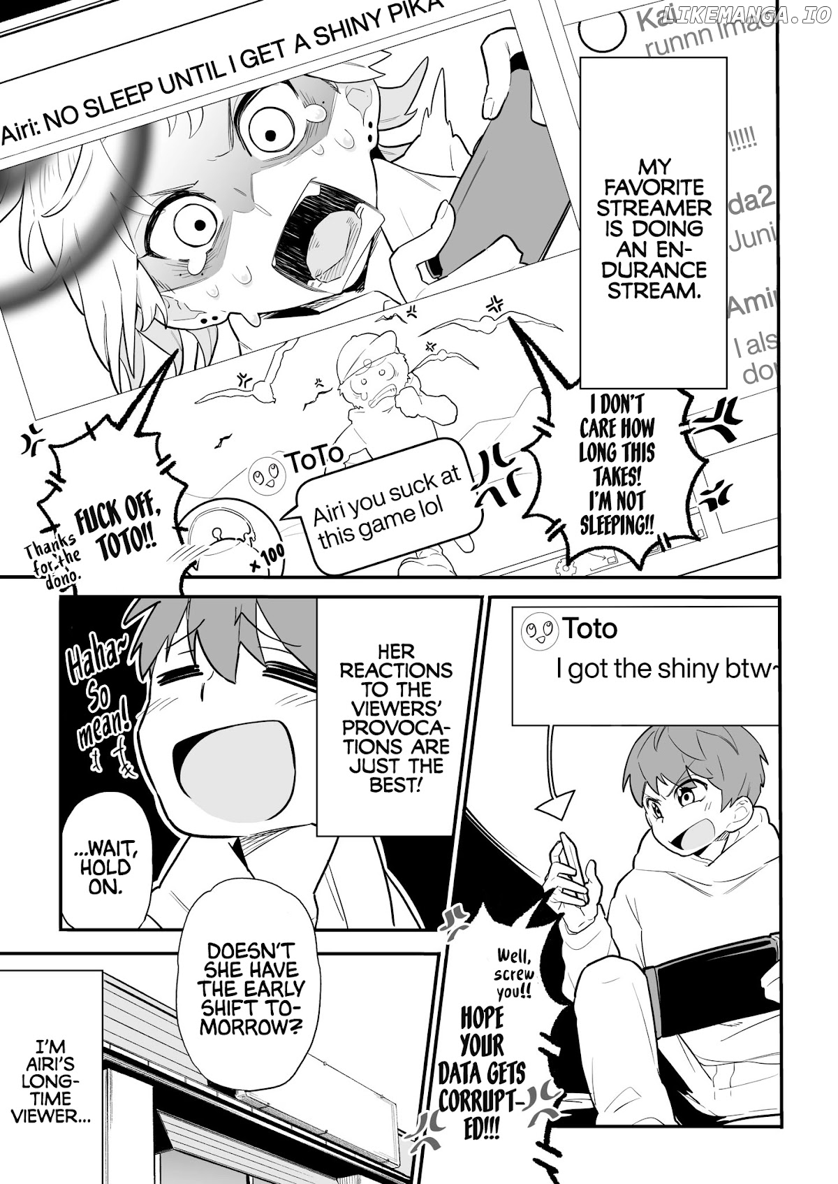 This Snarky Streamer Is Too Cute IRL chapter 3 - page 1