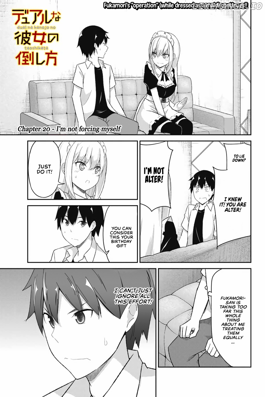Dual Na Kanojo No Taoshikata chapter 20 - page 2