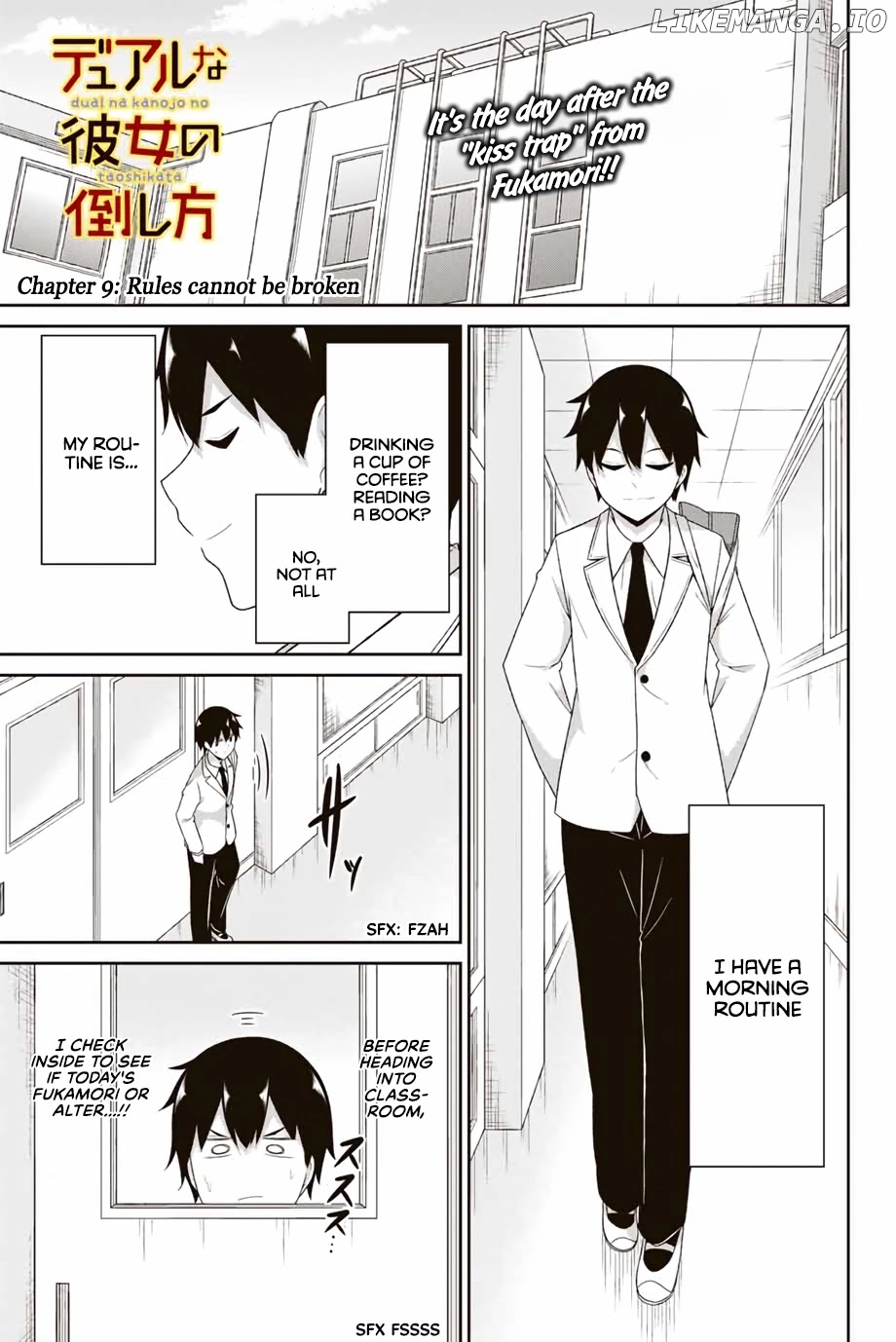 Dual Na Kanojo No Taoshikata chapter 9 - page 2