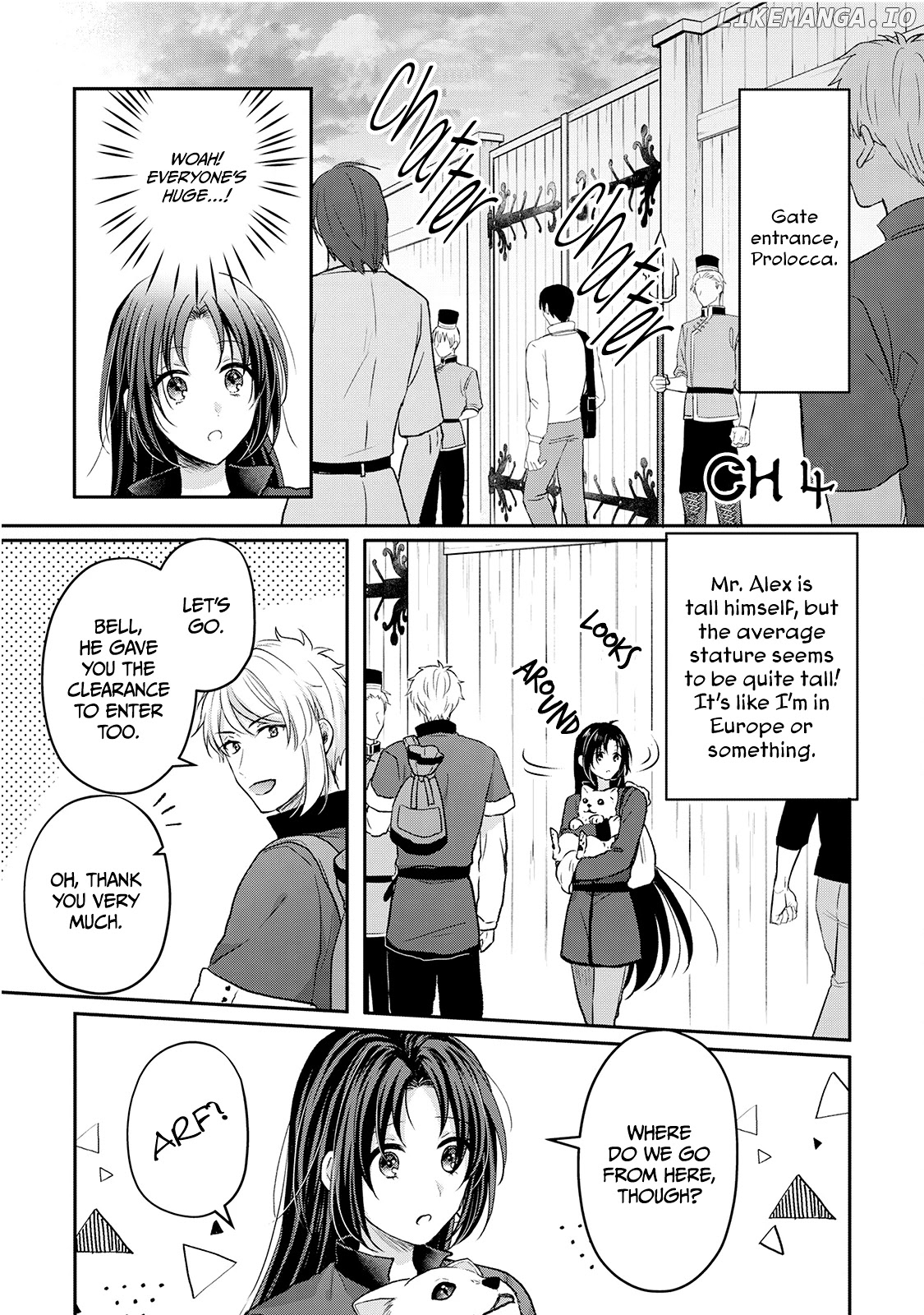 Midori No Mahou To Kaori No Tsukaite chapter 4 - page 1