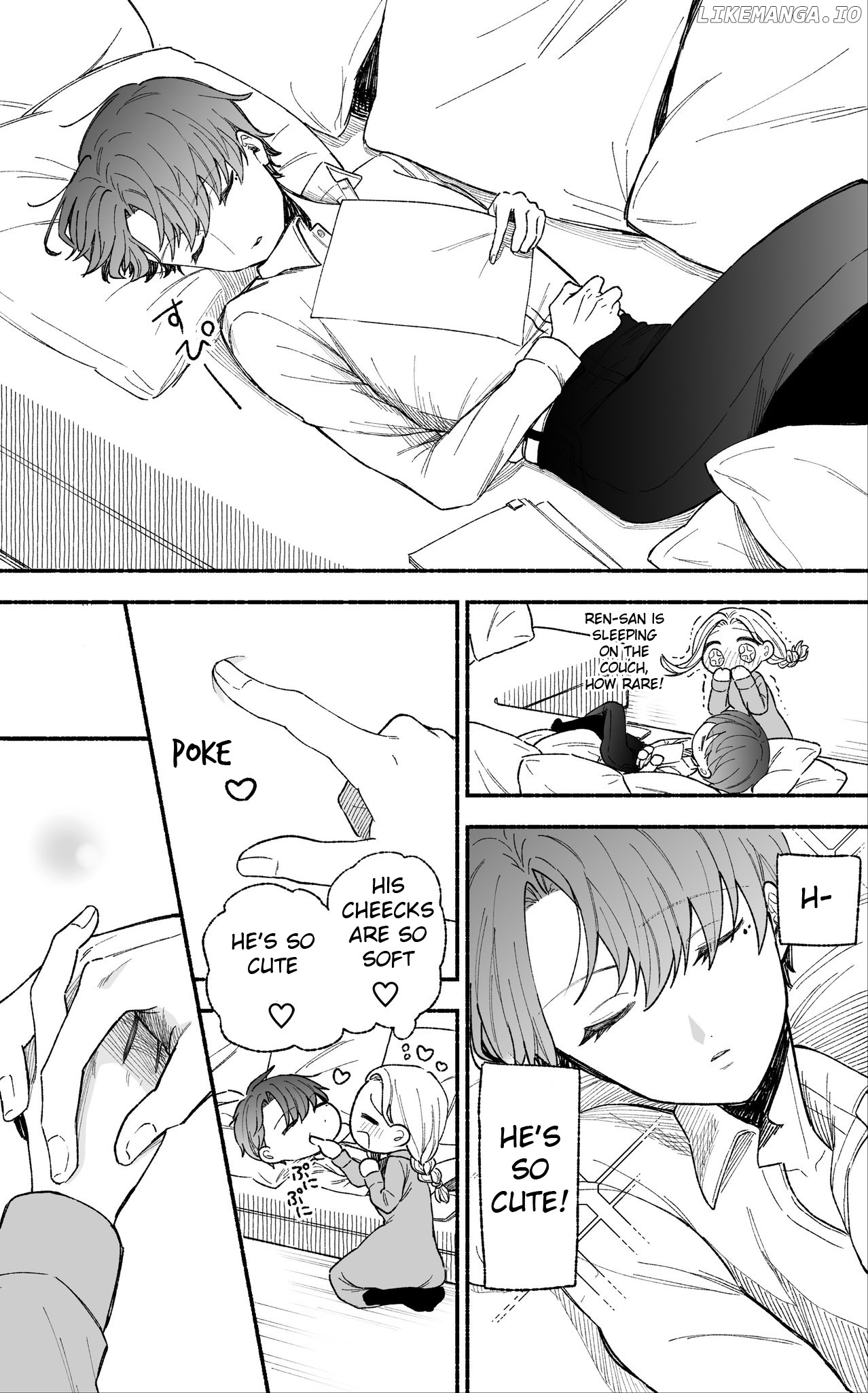 Watashi no Otto wa Stress ga Tamaru to Shota Kasuru chapter 17.6 - page 1