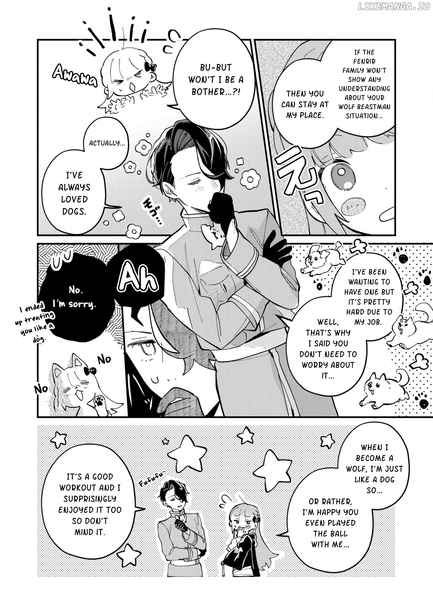 Fenrir Kishitai No Tagui Marenaru Mofumofu Jijou chapter 3.2 - page 1