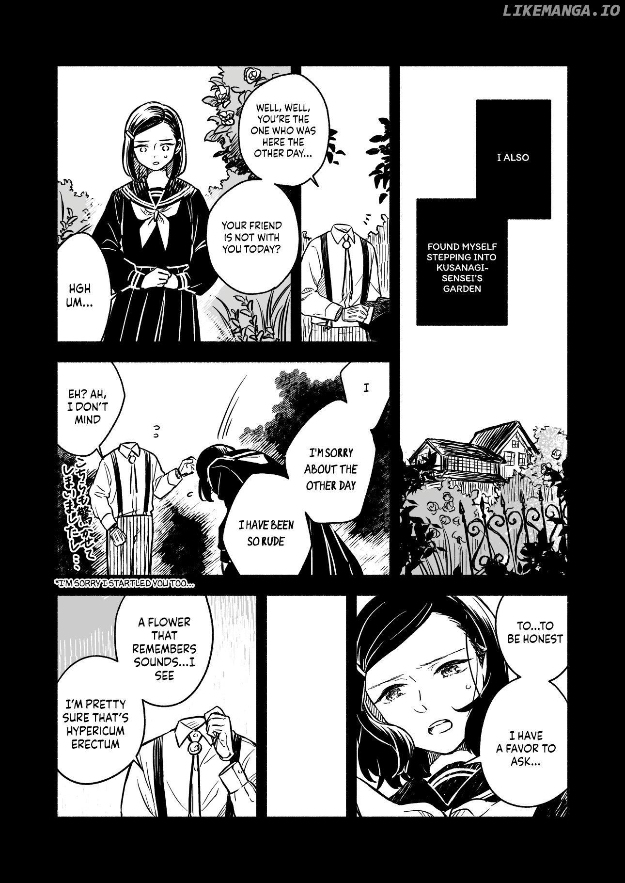Greenfingers No Hakoniwa chapter 3 - page 14
