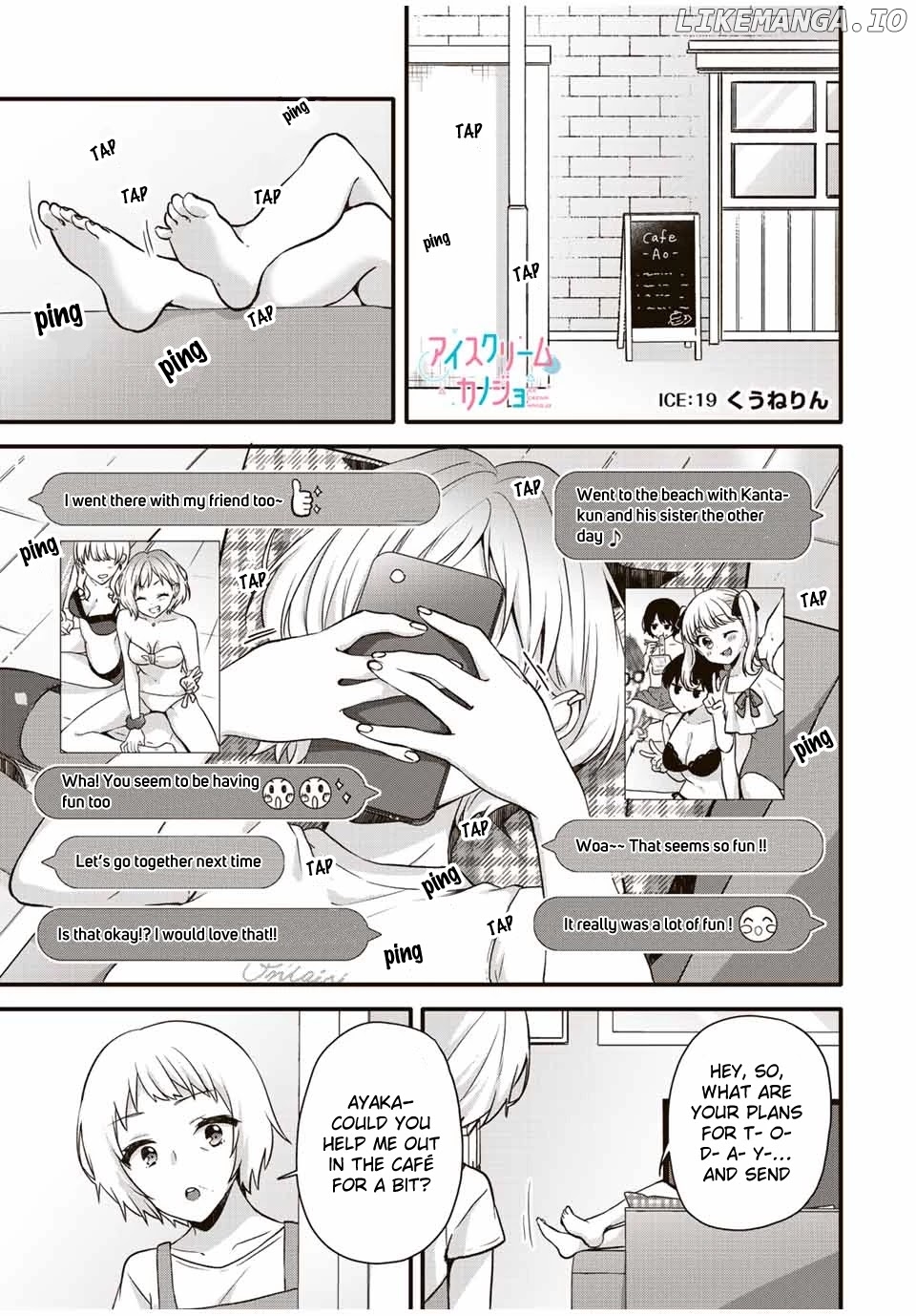 Ice Cream Kanojo chapter 19 - page 2