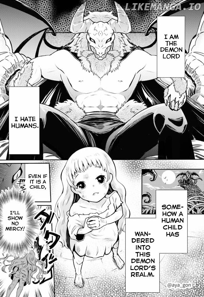 The Human-Hating Demon Lord Has No Mercy For Little Girls chapter 1 - page 1