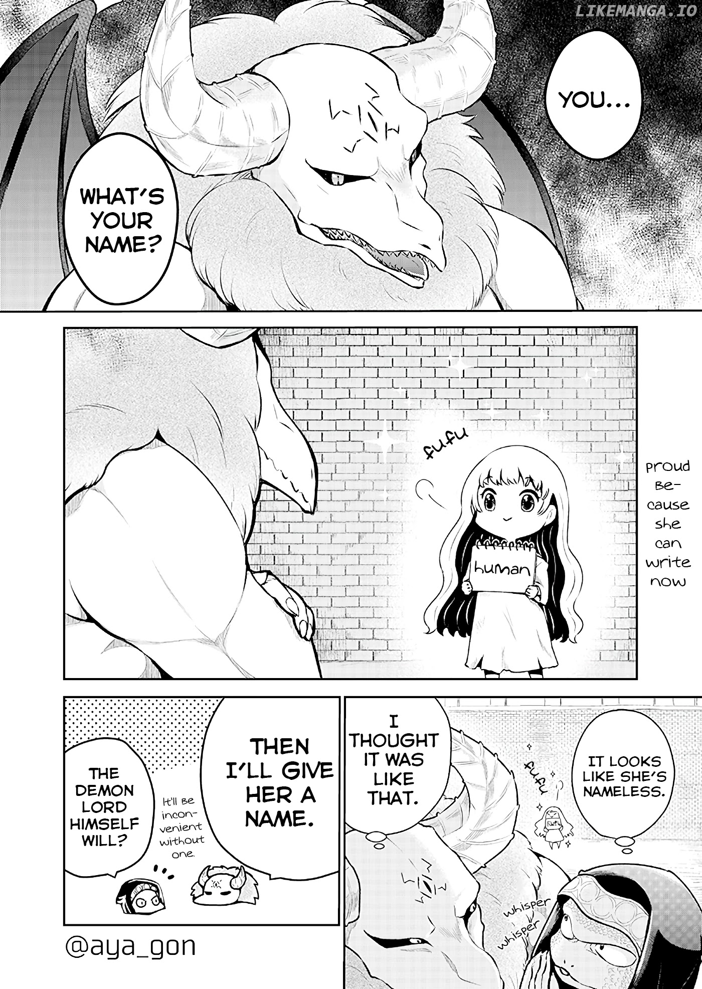 The Human-Hating Demon Lord Has No Mercy For Little Girls chapter 4 - page 1