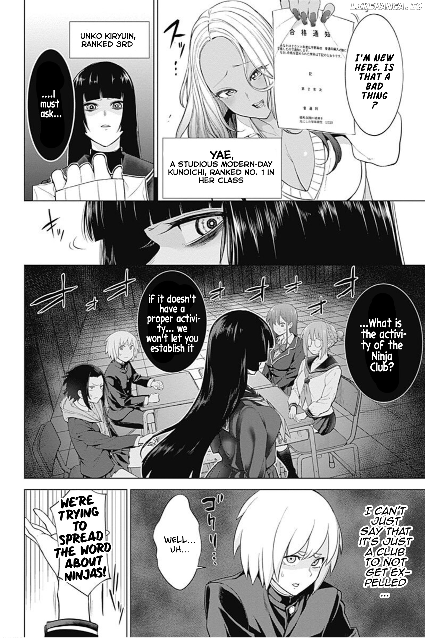 Kunoichi no Ichi! no Ni chapter 14 - page 2