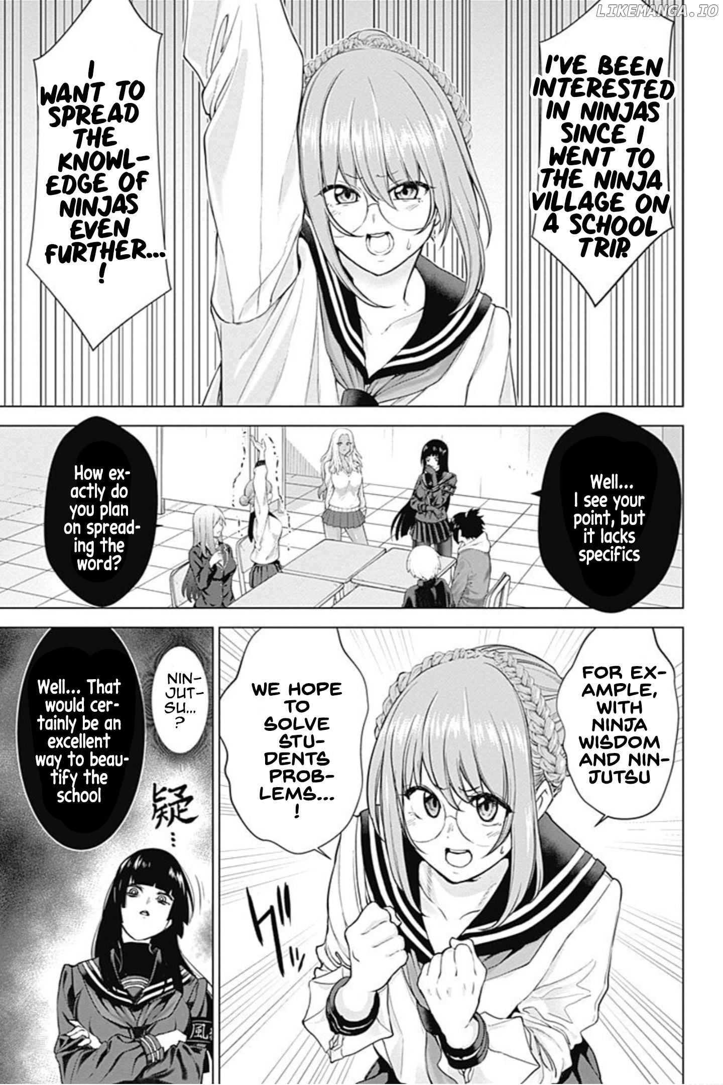 Kunoichi no Ichi! no Ni chapter 14 - page 3