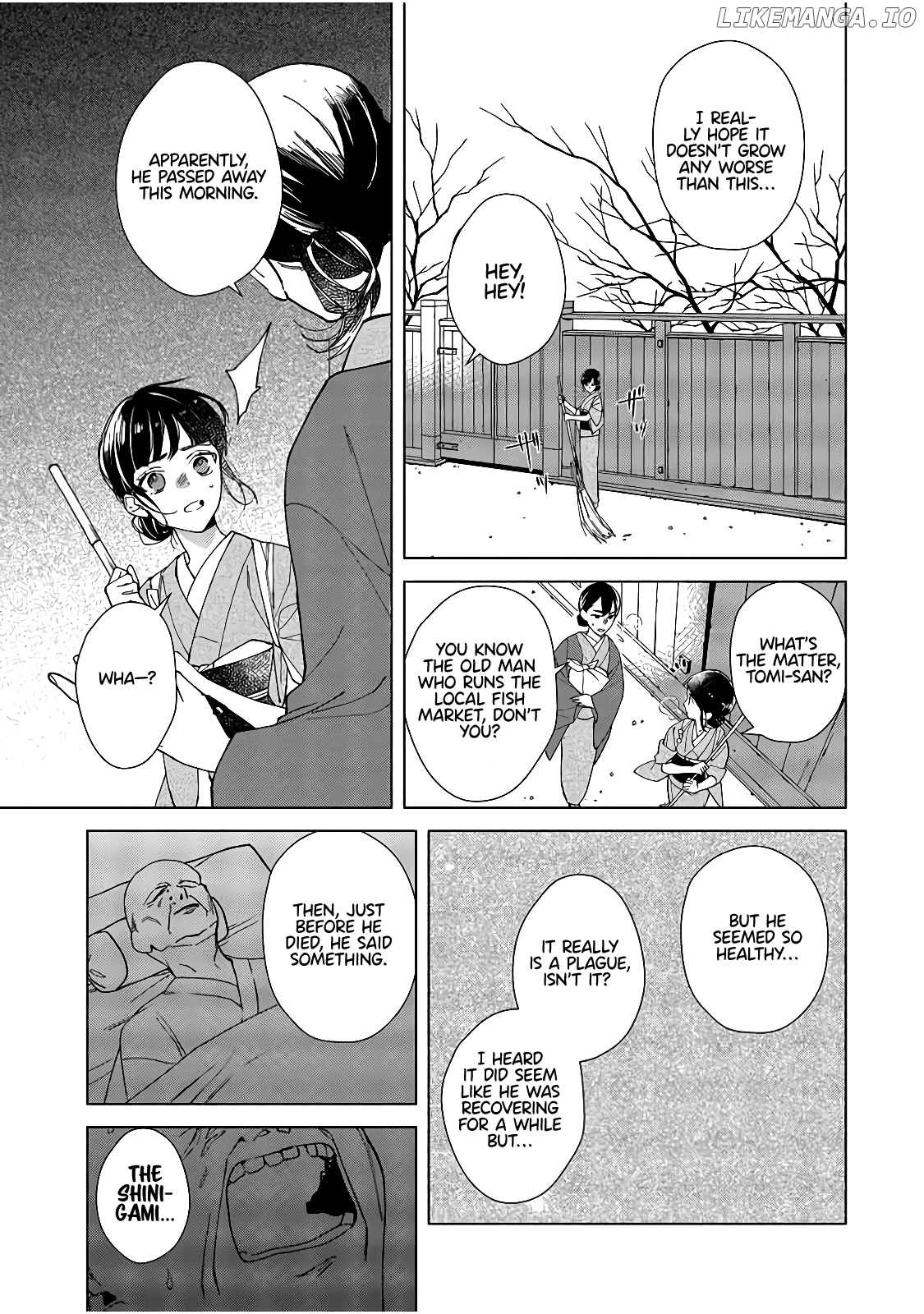 Shinigami no hatsukoi ~Botsuraku Kazoku no Reijou wa Ai wo Shiranai Shinigami ni Totsugu chapter 1 - page 20