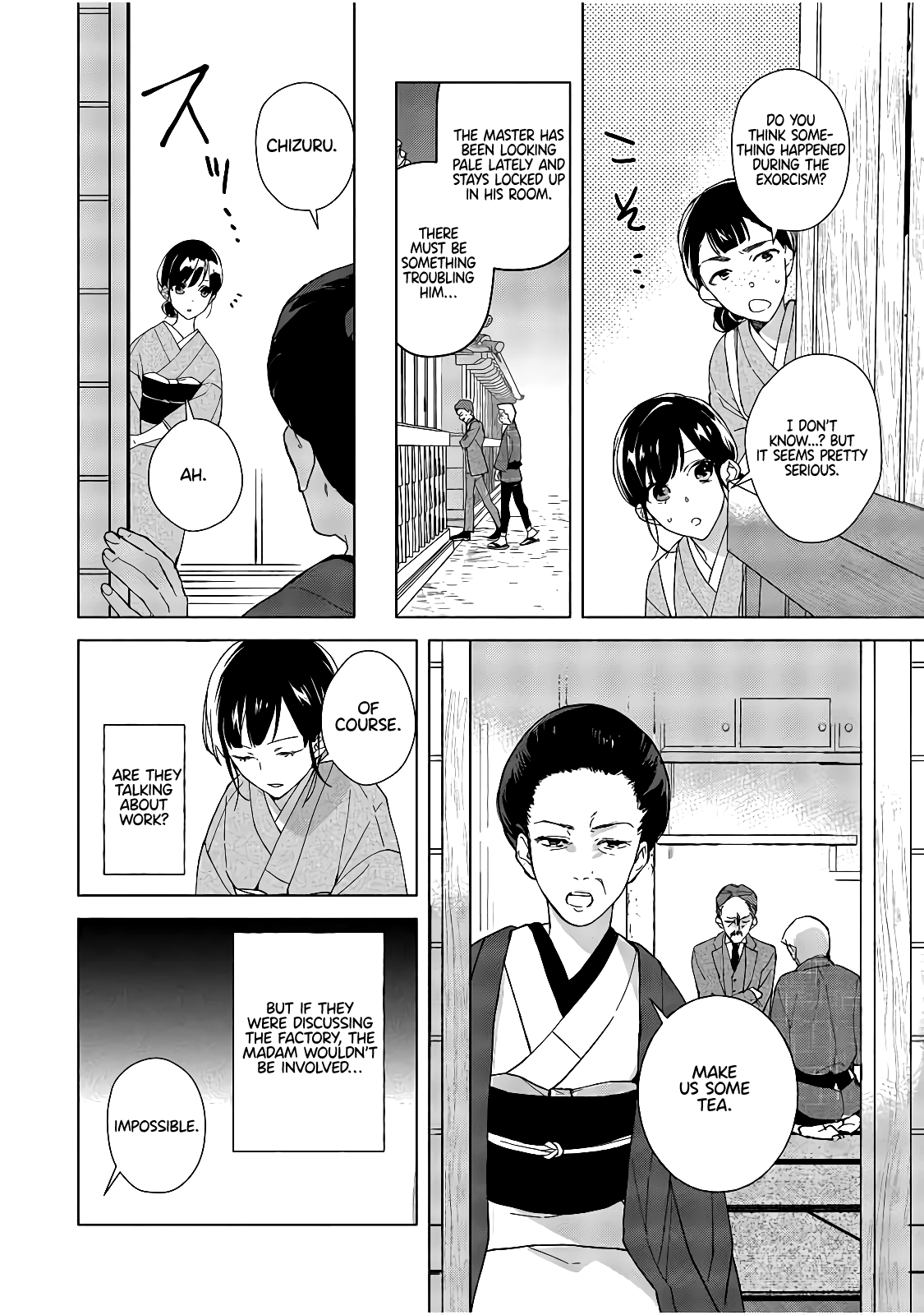 Shinigami no hatsukoi ~Botsuraku Kazoku no Reijou wa Ai wo Shiranai Shinigami ni Totsugu chapter 1 - page 33
