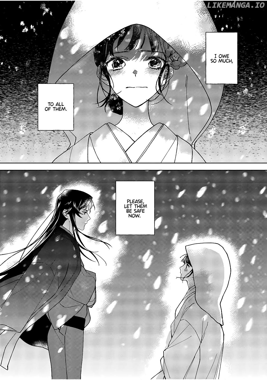 Shinigami no hatsukoi ~Botsuraku Kazoku no Reijou wa Ai wo Shiranai Shinigami ni Totsugu chapter 1 - page 47