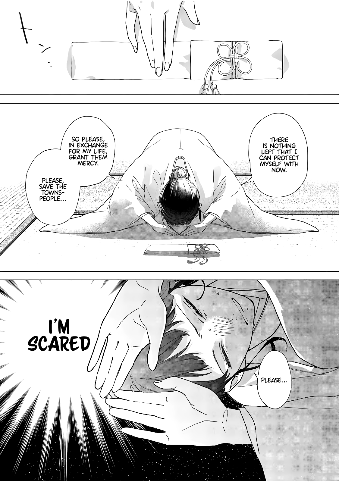Shinigami no hatsukoi ~Botsuraku Kazoku no Reijou wa Ai wo Shiranai Shinigami ni Totsugu chapter 2 - page 14