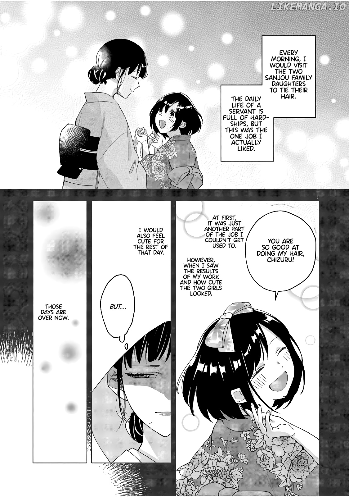 Shinigami no hatsukoi ~Botsuraku Kazoku no Reijou wa Ai wo Shiranai Shinigami ni Totsugu chapter 2 - page 2