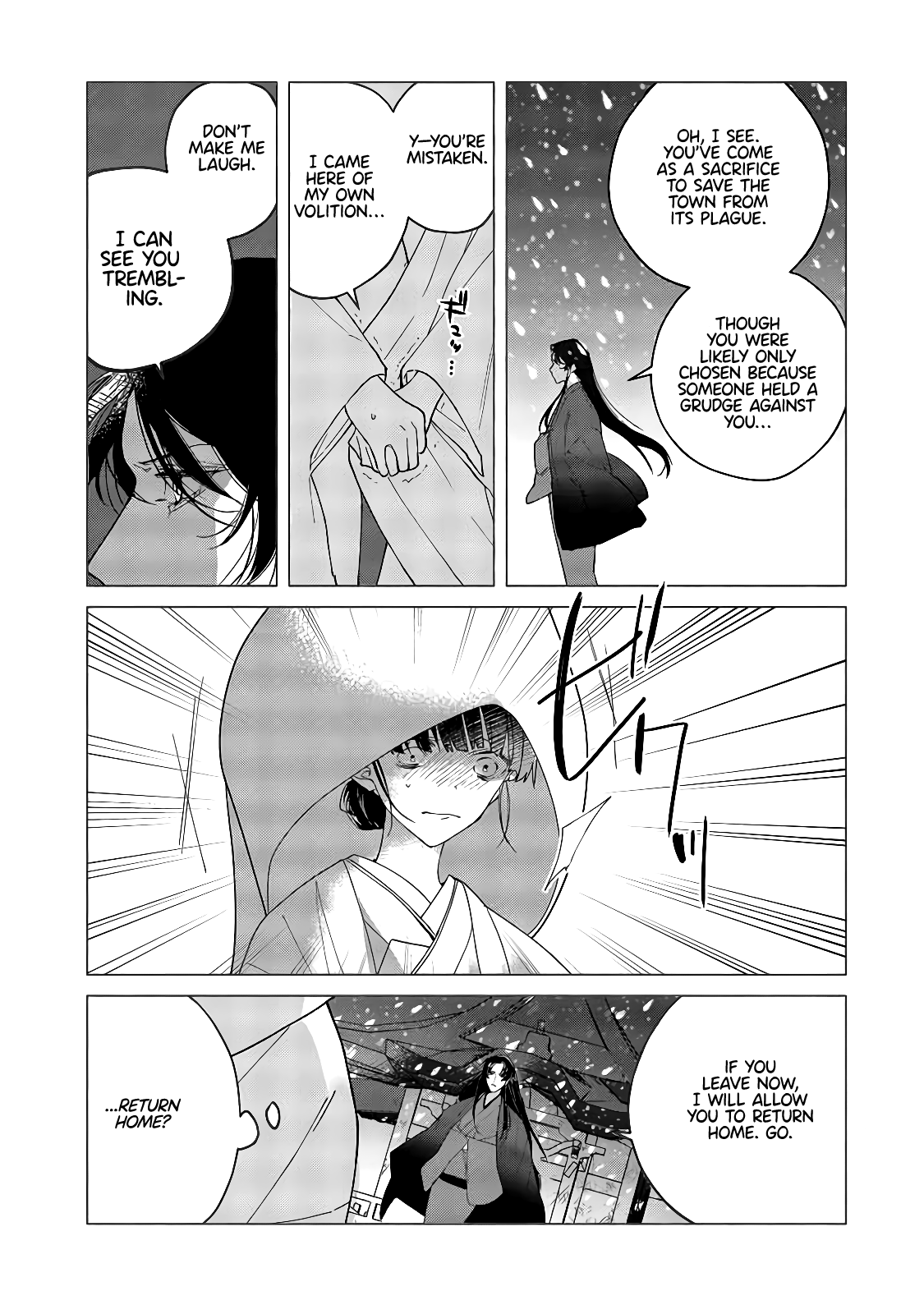 Shinigami no hatsukoi ~Botsuraku Kazoku no Reijou wa Ai wo Shiranai Shinigami ni Totsugu chapter 2 - page 6