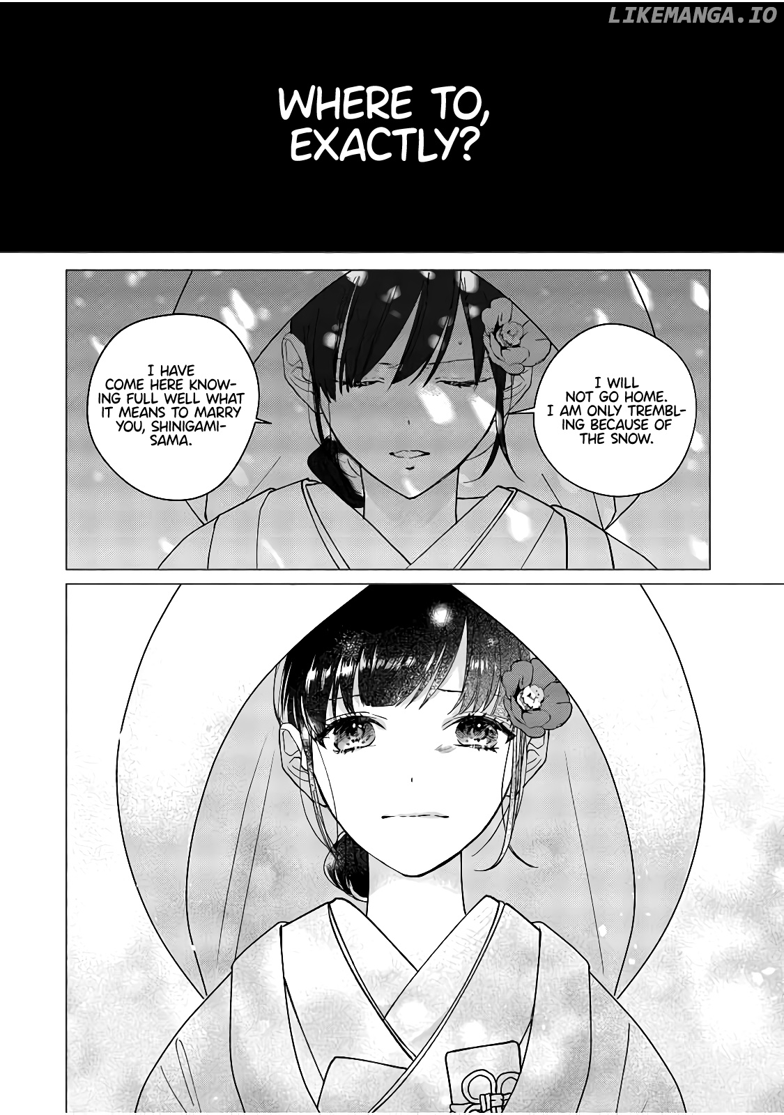 Shinigami no hatsukoi ~Botsuraku Kazoku no Reijou wa Ai wo Shiranai Shinigami ni Totsugu chapter 2 - page 7