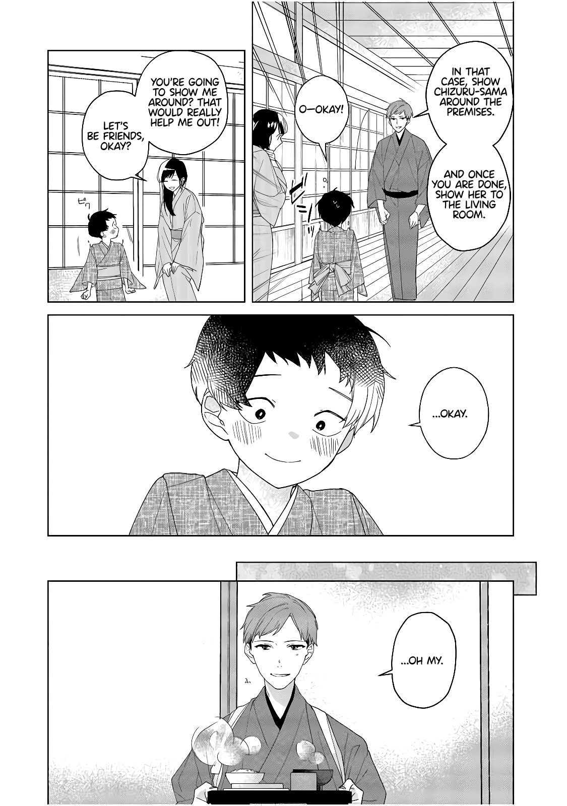 Shinigami no hatsukoi ~Botsuraku Kazoku no Reijou wa Ai wo Shiranai Shinigami ni Totsugu chapter 3 - page 11
