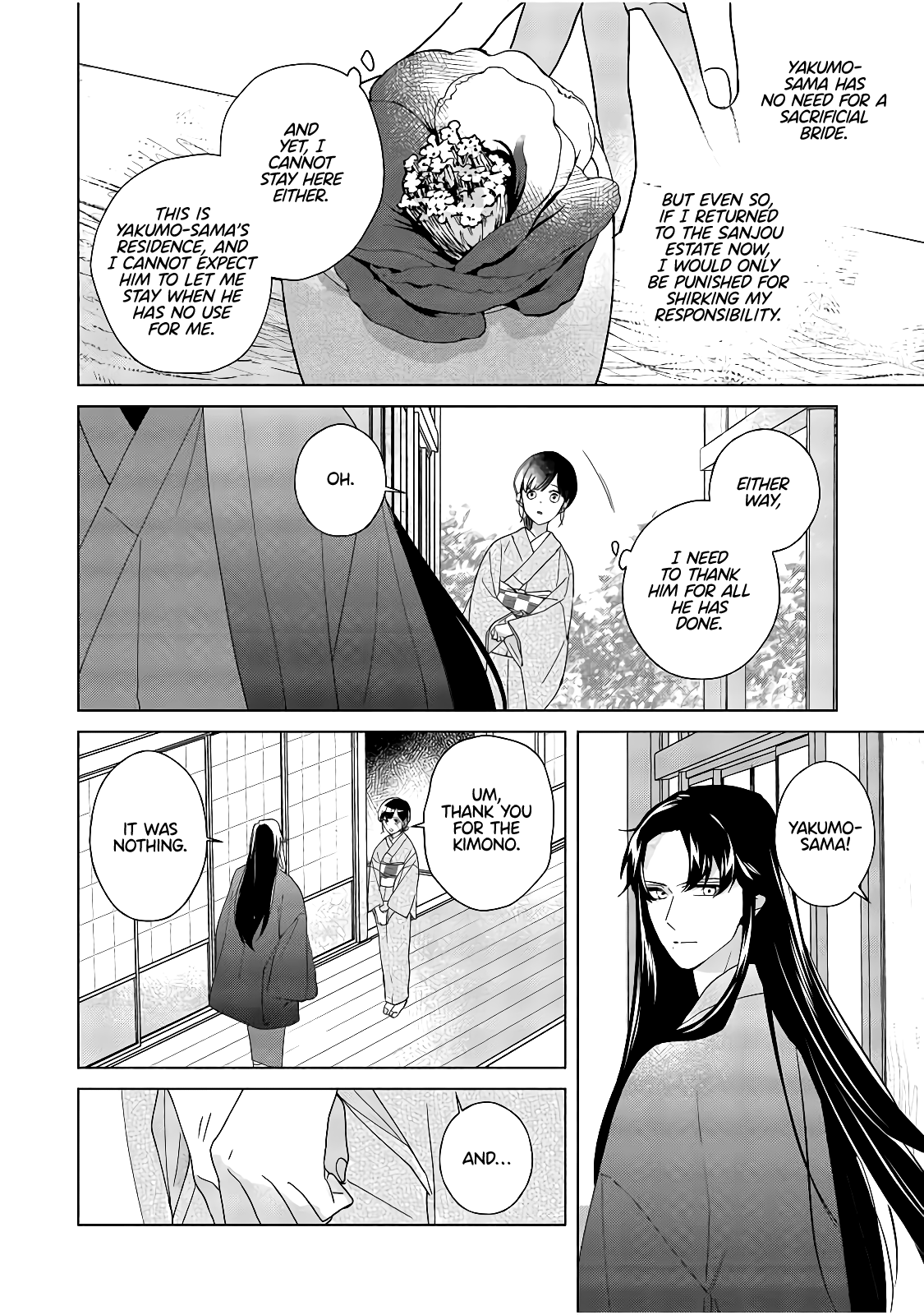 Shinigami no hatsukoi ~Botsuraku Kazoku no Reijou wa Ai wo Shiranai Shinigami ni Totsugu chapter 3 - page 19