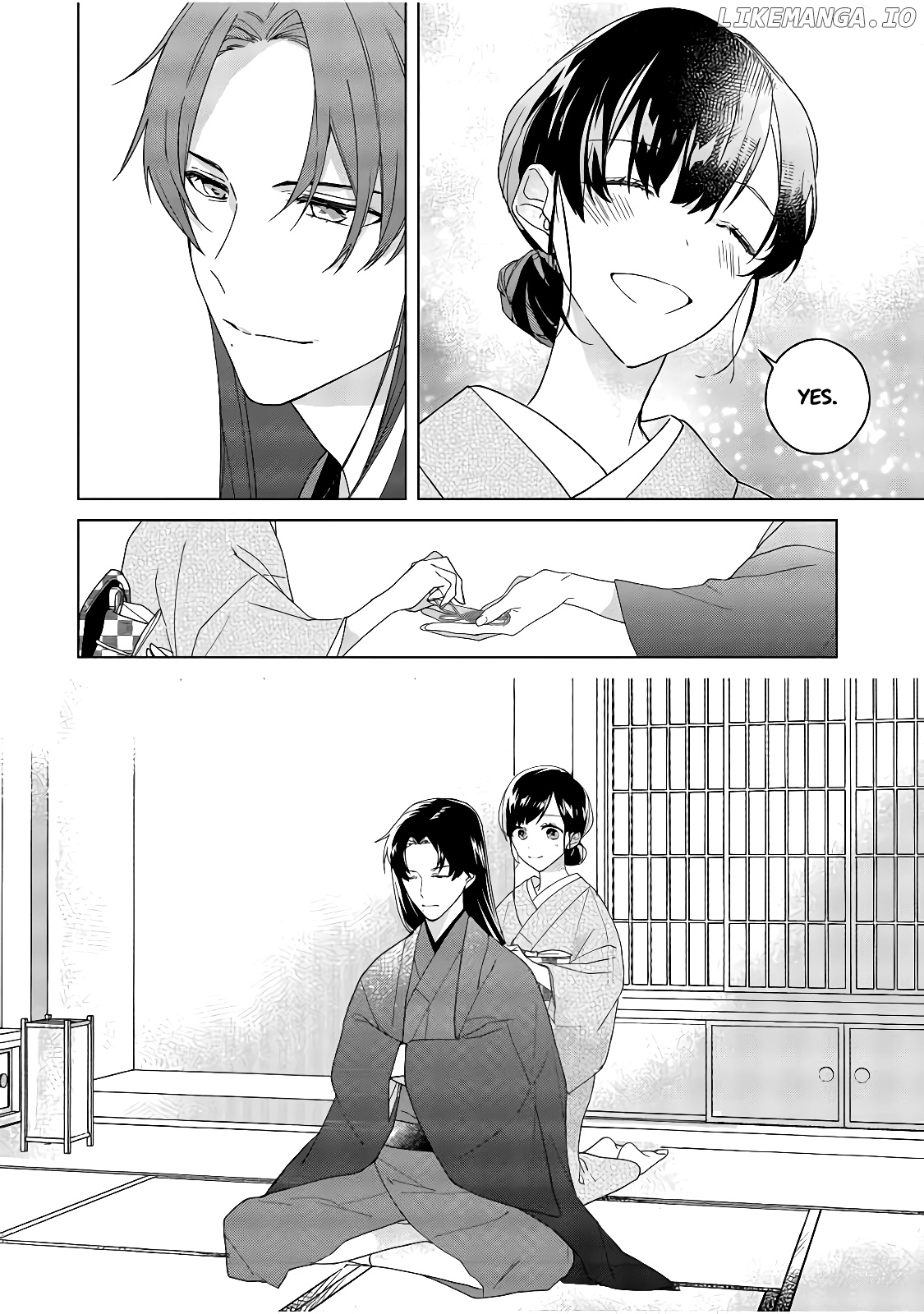 Shinigami no hatsukoi ~Botsuraku Kazoku no Reijou wa Ai wo Shiranai Shinigami ni Totsugu chapter 3 - page 23