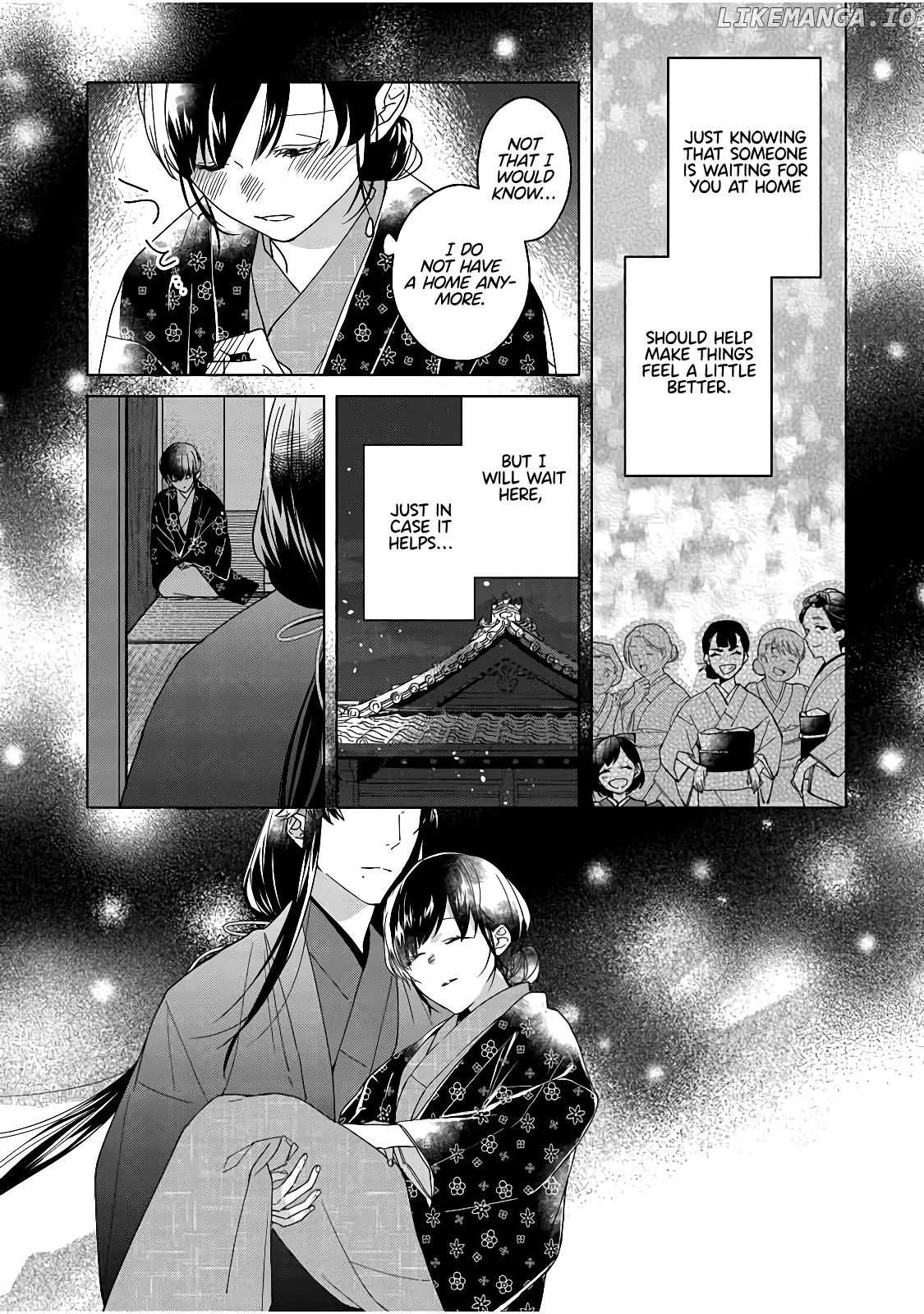 Shinigami no hatsukoi ~Botsuraku Kazoku no Reijou wa Ai wo Shiranai Shinigami ni Totsugu chapter 4 - page 14