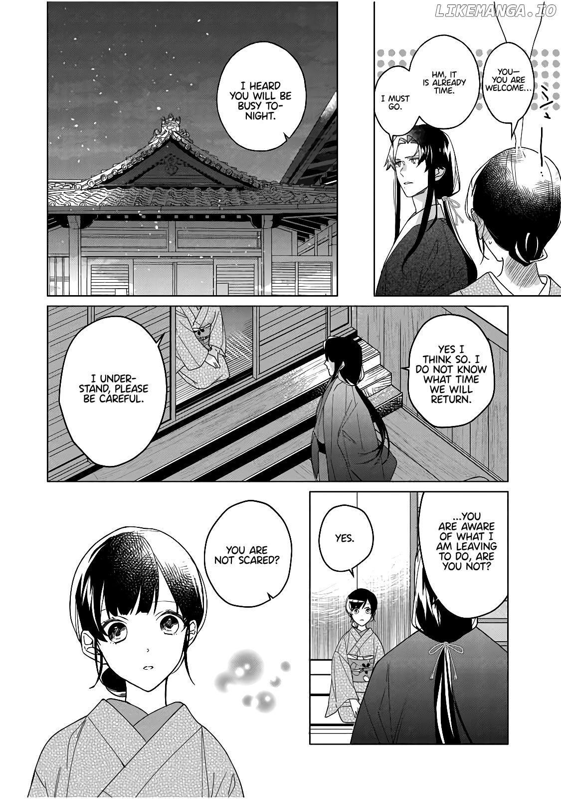 Shinigami no hatsukoi ~Botsuraku Kazoku no Reijou wa Ai wo Shiranai Shinigami ni Totsugu chapter 4 - page 9