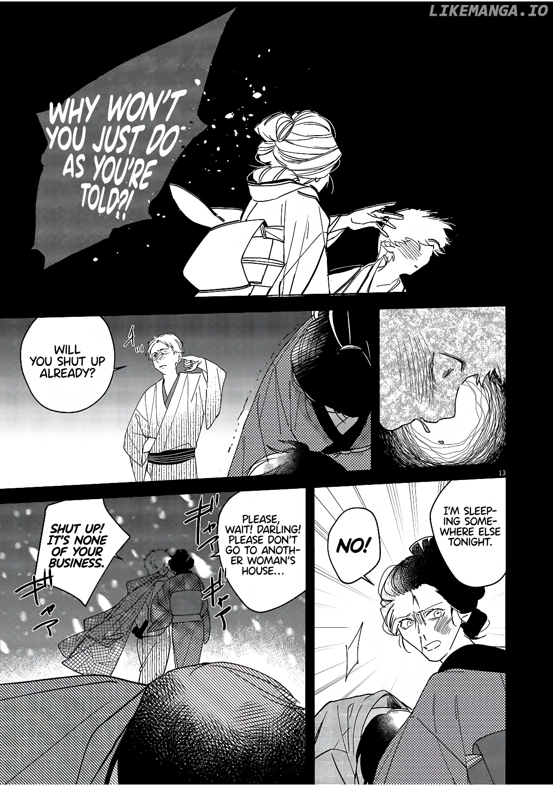Shinigami no hatsukoi ~Botsuraku Kazoku no Reijou wa Ai wo Shiranai Shinigami ni Totsugu chapter 5 - page 14