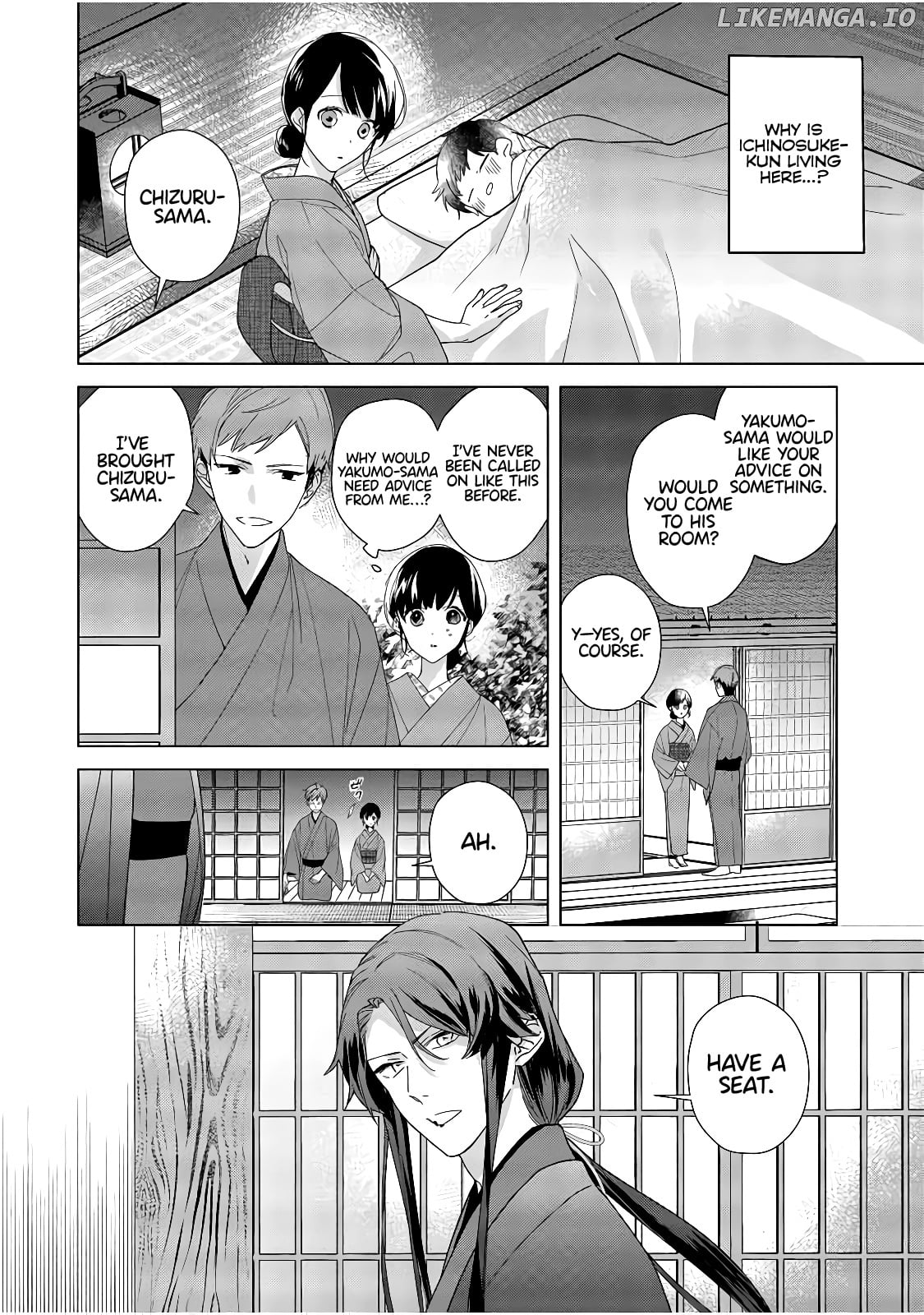Shinigami no hatsukoi ~Botsuraku Kazoku no Reijou wa Ai wo Shiranai Shinigami ni Totsugu chapter 5 - page 5