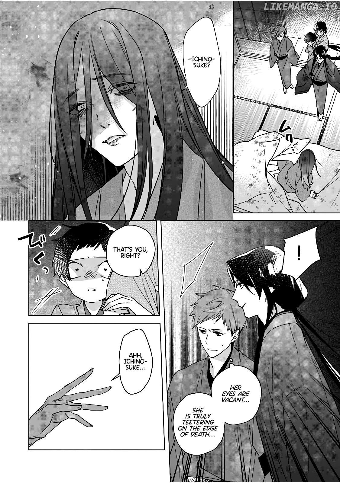 Shinigami no hatsukoi ~Botsuraku Kazoku no Reijou wa Ai wo Shiranai Shinigami ni Totsugu chapter 6 - page 7