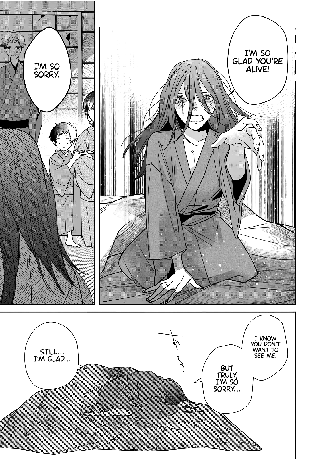 Shinigami no hatsukoi ~Botsuraku Kazoku no Reijou wa Ai wo Shiranai Shinigami ni Totsugu chapter 6 - page 8