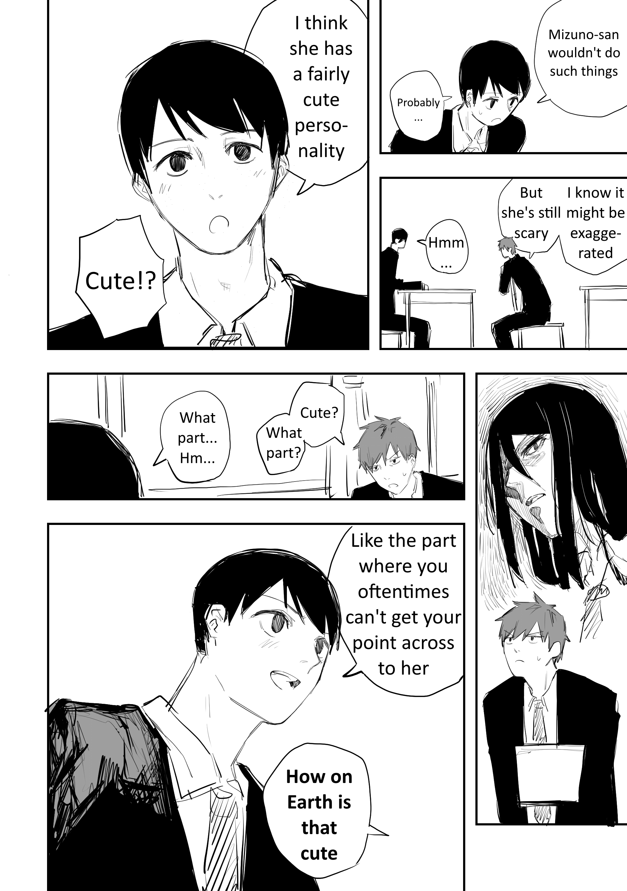 A Cute Girl With Bad Eyesight chapter 5 - page 2