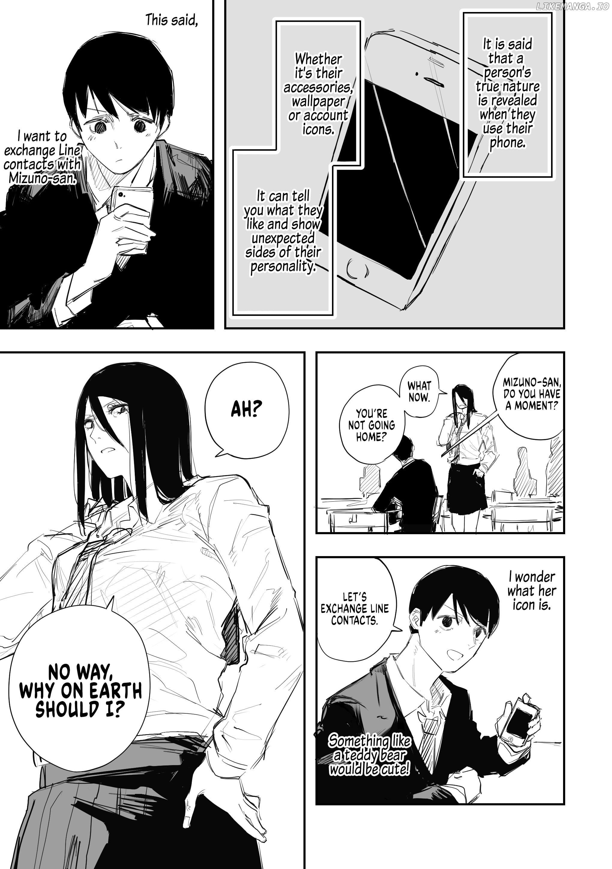 A Cute Girl With Bad Eyesight chapter 4 - page 1
