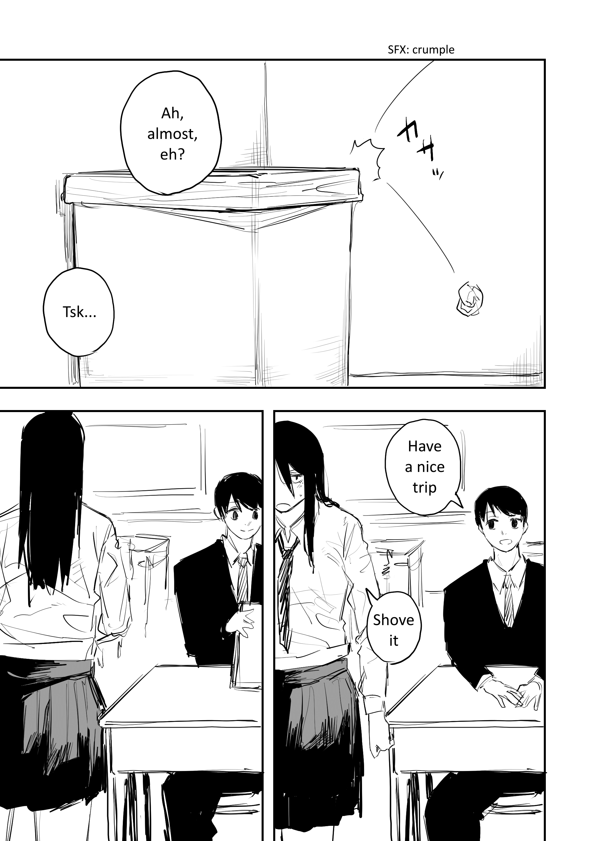 A Cute Girl With Bad Eyesight chapter 3 - page 3